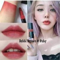 ราคา ✅แท้100%ลิปสติก Bobbi Brown Crushed Lip Color ขนาด Mini 2.25g # Ruby สคบไทย ผลิดล็อตใหม่ (19379590680)