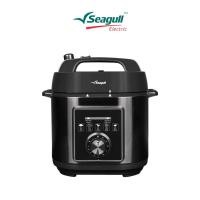 ราคา Seagull หม้ออัดแรงดันไฟฟ้า 6 ลิตร (สีดำฝาด้าน) หม้ออัดแรงดัน หม้อตุ๋นไฟฟ้า หม้ออัดความดันไฟฟ้า (28983504179)
