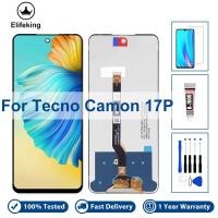 ราคา ทดสอบ 100% สําหรับ Infinix Tecno Camon 17P 17 P CG7 CG7n จอแสดงผล LCD Touch Screen Digitizer Assembly อะไหล่ซ่อม (41318354390)