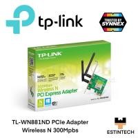 ราคา PCIe Adapter (พีซีไออะแดปเตอร์) TP-Link TL-WN881ND Wireless N 300Mbps ของใหม่ (16800133748)