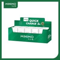 ราคา MINIMO CGQ01 [1 กล่องมี 10 ชิ้น] อะแดปเตอร์ชาร์จ// อะแดปเตอร์ชาร์จชาร์จเร็ว 18W (43221042721)