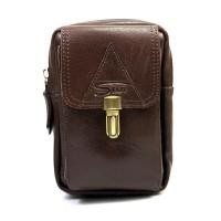 ราคา Chinatown Leather กระเป๋าหนังแท้ใส่มือถือstaffซิปคู่ ใส่มือถือได้2เครื่อง iPhone pro max (11557300158)