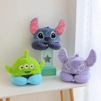 ราคา คุ้มค่าแล้ว หมอนรองคอ Lili & Stitch แบบมีฮู้ด สัมผัสนุ่ม ใช้ได้ทั้งบนรถเวลาเดินทาง หรือ ไว้ที่ทำงาน (40957398106)
