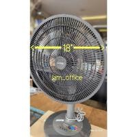 ราคา พัดลมตั้งโต๊ะ 18 นิ้ว MITSUBISHI D18A-GB CY-GY สีเทา (28062289561)