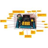ราคา DC12-14.5V TDA7560 4X50W เครื่องขยายเสียง 4 ช่อง (29405838220)