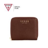 ราคา GUESS กระเป๋าสตางค์ รุ่น ZG850037 LAUREL SLG SMALL ZIP AROUND สีน้ำตาล (24854472390)