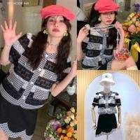 ราคา ชุดทำงาน เสื้อ พร้อมกระโปรง เสื้อแต่งลูกไม้ไฮโซ (22800895462)