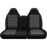 ราคา ที่กําหนดเอง-พอดี ฝาครอบที่นั่งด้านหน้าสําหรับ 1997-2000 ฟอร์ด ฉ-150 รถกระบะ, ด้านหน้าสูงกลับ 60/40 แยกที่นั่งครอบคลุมกับพนักพิงศีรษะแม่พิมพ์, ถุงลมนิรภัยเข้ากันได้, ตั้งค่าอย่างร (53201248598)