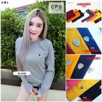 ราคา CPS-CHAPS เสื้อแขนยาว ซีพีเอส-แช้ป Cotton100% (CPS-แขนยาว) (7704642957)