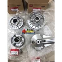 ราคา ดุมหน้า-หลัง/ดุมสเตอร์/ฝาจานเบรคเวฟ125Sหัวเถิกแท้ศูนย์ 4ชิ้น (12345489203)