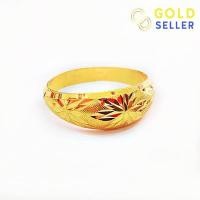 ราคา Goldseller แหวนทอง ลายโปร่งจิกทราย ครึ่งสลึง คละลาย ทองคำแท้ 96.5% (6833791303)