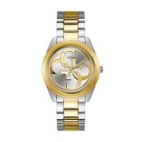 ราคา GUESS G Twist นาฬิกาข้อมือผู้หญิง สายสแตนเลส รุ่น W1082L5 (Sliver-Gold) มั่นใจแท้ 100% -ประกัน CMG (4082914800)