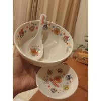 ราคา เซ็ตจานอันปังแมน 3 ชิ้น ตามภาพ มือ2 สวยมาก (22439307979)