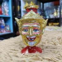 ราคา เศียรพ่อแก่ เศียรปู่ฤาษีนารอด เศียรเล็ก งานปิดทองลงสี (28336607149)