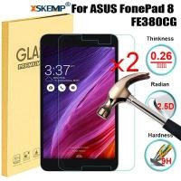 ราคา 2 ชิ้นป้องกันหน้าจอสําหรับ ASUS Fonepad 8 FE380CG ของแท้กระจกนิรภัยป้องกันฟิล์ม Shield (40770917488)
