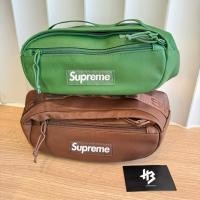 ราคา [ของแท้] Supreme Leather Waist Bag FW24 (27716986085)