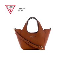 ราคา GUESS กระเป๋า รุ่น BG733475 CALISTA MINI TOTE สีน้ำตาล (29987991837)