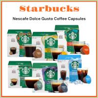 ราคา [Starbucks] by Nescafe Dolce Gusto Coffee Capsules – House Blend / Iced Americano / Pike Place / Espresso Roast / House Blend(Decaf) (44168418153)