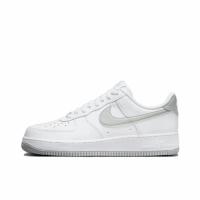 ราคา Nike Air Force 1 Low Low Top Board Shoes White Grey (27228136974)