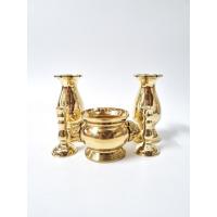 ราคา ชุดหน้าพระ ชุด กระถางธูป แจกัน เชิงเทียน ทองเหลือง พร้อมส่ง (20877558389)
