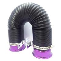 ราคา ท่อแอร์ดักลม ดูดอากาศ ปากแตร (สีม่วง) 84-racing (21682625046)