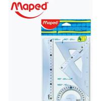 ราคา ชุดเรขาคณิต 4 ชิ้น Maped (1952025980)