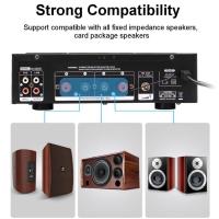 ราคา 2500W Bluetooth Home Power เครื่องขยายเสียง เครื่องเสียงสเตอริโอ AMP Mixer AUX USB FM 110-220V (27719254135)