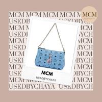 ราคา ของแท้กระเป๋า MCM rabbit crossbody สี denim (small) กระเป๋าสะพายข้าง กระเป๋าถือ • ร้าน usedbychaya (13440570716)