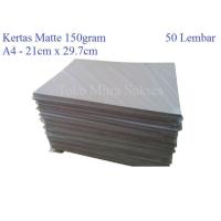 ราคา กระดาษด้าน 150แกรม A4 บรรจุ 50 แผ่น (41070787633)