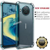 ราคา เคสโทรศัพท์สําหรับ โนเกีย X10 X20 x100ซิลิโคนอ่อนนุ่มโปร่งแสงวุ้นสีดํากรณีโปร่งใสเกรดทหารป้องกันรอยขีดข่วนทนปกหลัง (53451217042)