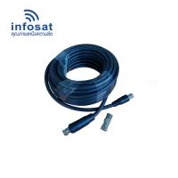 ราคา INFOSAT สายนำสัญญาณ TV10 สำหรับเสาอากาศดิจิตอลทีวีและจานดาวเทียม (4596736081)