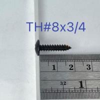 ราคา สกรูหัวร่มเกลียวปล่อยชุบดำTH #8x3/4 (บรรจุ 200 ตัว) (24627528425)