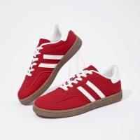 ราคา ผลิตภัณฑ์ใหม่ รองเท้าผ้าใบส้นแบนแฟชั่นผู้หญิง ไซส์ 36-45 รองเท้าผ้าใบพื้นนุ่ม ใส่เที่ยวใส่ทำงานได้ (40750855738)