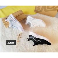 ราคา **BAOJI** [ลิขสิทธิ์แท้ ตัวแทนขายเอง] (BJW-823) รองเท้าผ้าลำลอง รองเท้าเวทเทรนนิ่ง *ผู้หญิง* ส้นสูง 3 ซม. เบาหวิว (18184862488)