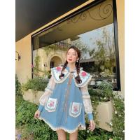 ราคา เดรสยีนส์ปักมีฮูด แบรนด์ BLT Brand (20995203649)