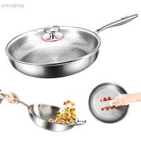 ราคา [YG] Titanium Hammered Pan Pro พร้อมฝาปิดกระทะไทเทเนียมสําหรับทําอาหารทนทาน Scratch Resistance Non Stick Titanium Nutri Pan สําหรับทําอาหาร TH (53351909623)