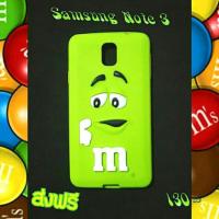 ราคา พร้อมส่งเคสซิลิโคนช๊อกโกแล็ตM&Mสำหรับซัมซุงโน้ต3 ราคา 130 บาทส่งฟรี (380785665)