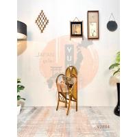 ราคา ชั้นหวายแขวนรองเท้า ทรงวินเทจ เฟอร์นิเจอร์ไม้หวาย ญี่ปุ่นมือสอง (47901657403)