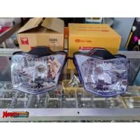 ราคา โคมไฟหน้า กรอบฟ้าไฮบริด Wave125Rแหลม (22135162687)