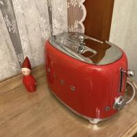 ราคา SMEG ฝาครอบกันฝุ่นเครื่องทำขนมปัง เตาย่าง คลิปหนีบแซนด์วิช เหมาะสำหรับเครื่องปิ้งขนมปัง TSF01 อุปกรณ์เสริมของ Smeg (25883379233)