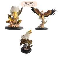ราคา LOVIVER รูปปั้นนกอินทรีย้อนยุคสร้างสรรค์จําลองประติมากรรมนกอินทรีตกแต่ง (26080458114)