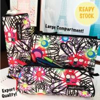 ราคา CLEARANCE ความจุขนาดใหญ่ 3 เปรียบเทียบกรณีดินสอมัลติฟังก์ชั่ Triple Layer ปากกากระเป๋าเครื่องเขียนโรงเรียน Office Art (29883306026)