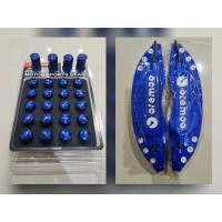 ราคา น๊อตล้อสีน้ำเงิน24ตัว+ฝาครอบดิสเบรคน้ำเงินไซร์L1คู่ใส่กับล้อแม็ก6รูขอบ18ถึง20ใส่รถยนต์ได้ทุกรุ่น (25763592976)