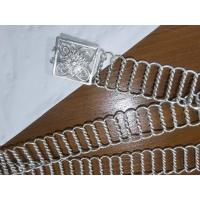 ราคา เข็มขัด​ลายเกรียวกะไหล่เงิน(งานเก่า)​ (25211270192)