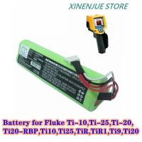 ราคา อุปกรณ์,การสำรวจ,แบตเตอรี่ทดสอบ7.2V/2500MAh 3105035,3524222สำหรับ Fluke Ti-10,Ti-25,Ti-20,Ti20-RBP,Ti10,สะท้อน,TiR,TiR1, (27357364716)
