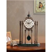 ราคา นาฬิกาตั้งโต๊ะแบบย้อนยุคขนาดใหญ่ สไตล์อเมริกัน สำหรับตกแต่งห้องนั่งเล่นหรือโต๊ะทำงาน (27941452936)