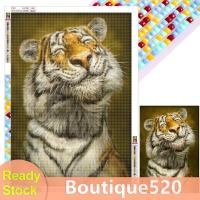 ราคา 5d DIY Full Square Drill ภาพวาดเพชร Proud Tiger Kit ตกแต่งบ้าน50x70 ซม. [boutique520.th] (27179356871)