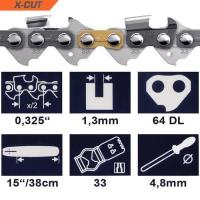 ราคา โซ่เลื่อยยนต์ Husqvarna X-CUT SP33G (325) แท้ 100% ใส่บาร์ 12 นิ้ว - 22 นิ้ว เล็ก โซ่ซอย โซ่ตัด (Made in Sweden) (29806596666)