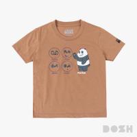 ราคา DOSH-UT KID'S T-SHIRTS WE BARE BEARS เสื้อยืดคอกลมเด็ก 1FLWBBT5025-BR (4-12) (29027392596)