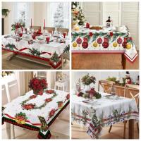 ราคา ใหม่ผ้าปูโต๊ะคริสต์มาสสแควร์กันน้ํา Xmas โต๊ะรับประทานอาหารผ้า 4 ที่นั่ง 6 ที่นั่ง 8 ที่นั่ง 10 ที่นั่ง (29969431649)
